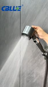(5 Years Warranty)CBLUE Shower Head High Pressure Showerhead 3-mode Adjustable Portable Filter Rainfall Faucet Cartridge Bathroom