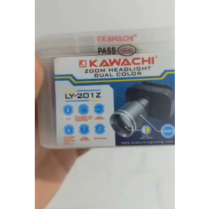 Senter Kepala Super Terang 20 Watt KAWACHI LY-201Z Bisa 2 Cahaya Putih dan Kuning Lensa Teleskop Zoom In-Out Tahan 20 Jam BAHAN PREMIUM KAWACHI Baterai 3000mAh LY 201 Z - Senter Kepala Zoom Waterprof - Headlamp Led Laser Dimmer ~TFA