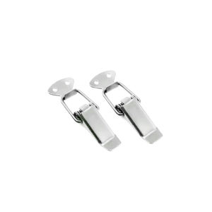 Universal Cars Accessaries 2Pcs Fastener Clip Alloy Mount Hood Pin Bonnet Lock Kit Tunning Lock Kit Down Hood Lock Latch Pins