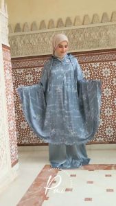 Melika - Mukena Dewasa Katun Laser Cut Arunika
