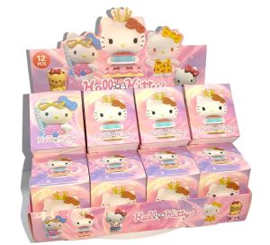 Sanrio | Hot MART Hello Kitty 50th Anniversary Blind Box 12Pcs Random Kawaii Art Doll Gift for Girls Kids Decoration Display Hot Sal
