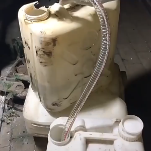 Portable Electric Drill Pump With Metal Stand / Hand Drill Powered Water Pump / Outdoor Mini Oil Fluid Water Pump