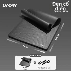Umay | Thảm Yoga Dày Dặn Dùng Tập Luyện Tại Nhà Chống Sốc Chống Trượt