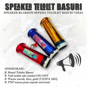 klakson telolet basuri sepeda dan motor