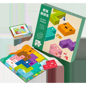 FANMIAO | Magnetic Animal Tetris Wooden Puzzle Toys