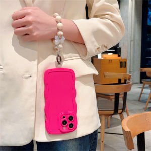 Zeallion Phone Wrist Straps Anti-lost Lanyard DIY Big Beads Key Chain Lanyard Bracelet for Key ID Card Phone Accessories