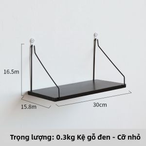 Kệ Để Đồ Gỗ Phong Cách Bắc Âu Đơn Giản