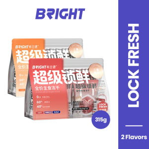 Bright/布兰德 Freeze Dried Cat Food Pouch 主食冻干 Booster Makanan Kucing Untuk Gemuk Booster Kucing 袋装猫粮