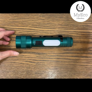 KINGSWAY (AKKO STAR) 15W LED + COB Rechargeable Flashlight  | Telescopic Zoom | Power Bank | Waterproof IP45