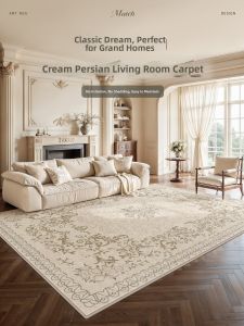 HONGLIDA | French Style Water-resistant Carpet
