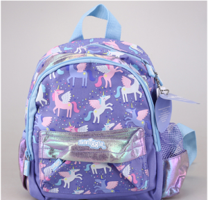 Smiggle Mini Backpack Small Size Double Shoulder Nursery Kids School Bag Baby Treasure Australian Brand Canvas Material