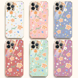 YBD เคสโทรศัพท์ดอกไม้เล็กๆสไตล์ฤดูใบไม้ผลิสำหรับ Samsung Galaxy A55 A35 A14 A15 A13 A24 A25 A05S A04S A34 5G M23 F23 M52 M34 M54 M14 M55 C55 ฝาครอบโทรศัพท์มือถือ TPU นุ่ม5G