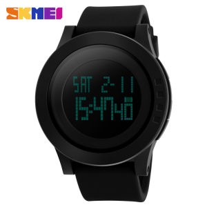 Skmei Waterproof Sports Watch LED Digital Outdoor Outdoor Activities Mens Fashionable Wristwatch with Night Light Function