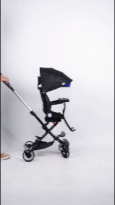 Junior Labeille T518 Baby Stroller Lipat Stroller Summer Reversible Seat Light Weight Travelling Kereta Dorong Lipat Bayi Anak Kidu Toys