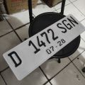 PLAT NOMOR MOBIL PUTIH. 