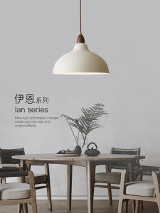 Designer Three-Headed Restaurant Chandelier Simple Artistic Living Room Dining Table Bar Counter Japanese Style Bedroom Bedside Lamp