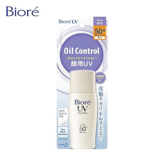 Biore บิโอเร ยูวี ออยล์ คอนโทรล มิลค์ SPF50+ PA++++ (ขนาด30มล) | Lazada ...