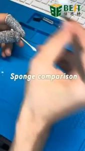 50Pcs Nano Cleaning Sponge with Grab Pen QJ1 for Cell Phones Screen Frame Camera Multifunction Cleaning Sponge Hand Tools Set