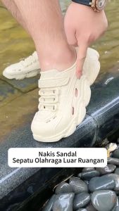 Sepatu Karet Pria Wanita Slip On Clogs Bahan Karet EVA Empuk Nyaman Anti Licin Size 35-44
