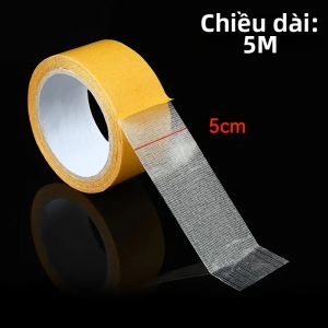 Băng Keo Dính Hai Mặt Siêu Mỏng 30mm X 10m Chịu Lực Cao Chống Thấm Nước Băng Dính Lưới Dán Thảm Không Để Lại Vết Cố Định Chắc Chắn