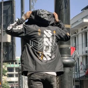 Jaket Pria Hoodie Cyber GENIOUS | Jaket Parasut Pria Hoodie Full Zipper | Jaket Resleting Pria Casual | Jaket Outdor Racing Pria Sunmori | Jaket Motor Biker Touring Waterproof