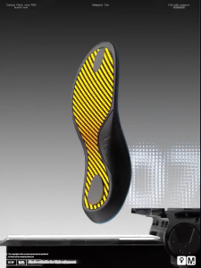 ความยาวเต็มแผ่นคาร์บอนบาสเกตบอลกีฬา carbon plate insoles แบดมินตันรองเท้าวิ่งรองเท้าบาสเก็ตบอล
