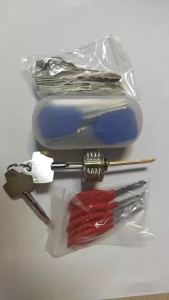5/10PCS Master Keys Lock Key Set Multiple Shapes Lock Picking Emergency Tool