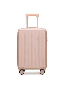 High-End Durable Aluminum Alloy Carry-On Suitcase 20 Inch Password Lock Travel Bag Business OL Style Polyester Lining Universal