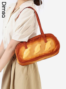 Korean Style Cream Creative Personalized Lawsons Sleeveless Canvas Bag for Women Commuting Unique Design AD V785