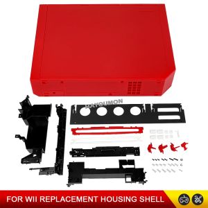 Upgrade New For WII 4 Colors Full Set Replacement Housing Shell Case Cover With Buttons For WII Console Mod Case Game Accessory