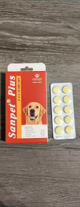 Sanpet Plus - Xổ Giun Sán cho Chó Trên 3kg Không dùng cho Mèo và Chó Nhỏ