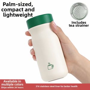 M·S | Compact Portable 316 Stainless Steel Thermal Mug