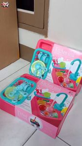 Mainan anak Kitchen Sink wastafel wash bin cuci piring