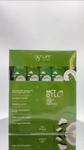 MCT Oil 10 ml. แบบซองพกพา (30 sachets) ตรา Agrilife ช่วยเพิ่มการเผวะผลาญ กรดไขมันดี ลดความหิว ช่วยกระตุ้นการขับถ่าย