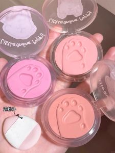 Natural Long-lasting Blush Cream Womens Beginner Naked Makeup Sun-Kissed Cheek Color Enhance Color Blush by Apfg