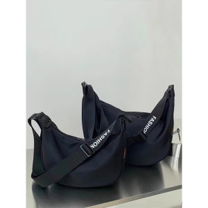 Large Capacity Oxford Cloth Crossbody Bag for Women Casual Sports Commuter Dumpling Bag Stylish Versatile Shoulder Bag