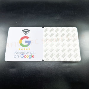 NFC Tap Review Cards Google Customer Reviews Card With Adhesive Backing Increase Your 5 Star Ratings Reviews for your Business
