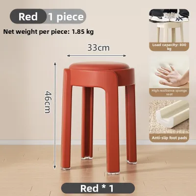 ZHIFAN | Padded Thickening Stool Plastic Chair