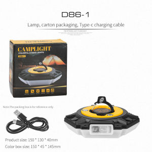 ESMARTER | LED Camping Lamp Strip Atmosphere Waterproof Recyclable Light Belt Outdoor Garden Decoration Lamp for Tent Room