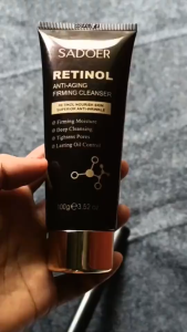 SADOER Facial Wash Retinol Sabun Cuci Muka Anti Jerawat Oil Control Pengecil Pori VP088