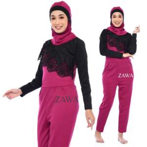 Dianne Muslimah Swimsuit / Baju Renang Hijab Burqini