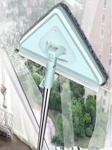 Dụng Cụ Vệ Sinh Nhà Bếp Đa Năng Mini Triangular Head Rotation Dụng Cụ Lau Kính Dụng Cụ Lau Sàn Nhà Dụng Cụ Vệ Sinh Gia Đình
