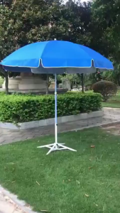 【COD】Tenda Payung Event Pantai Cafe 240 cm Dua Lapis Dobel Jari Jumbo Anti UV Anti Angin