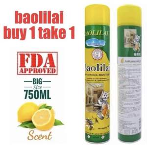 Buy 1 Take 1 Baolilai spray flying and crawling insects aerosol insecticide ipis/ants 750ml