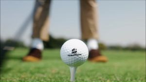 FEARLESSNESS GOLF CLUB KNIT POLO SHIRT BEIGE