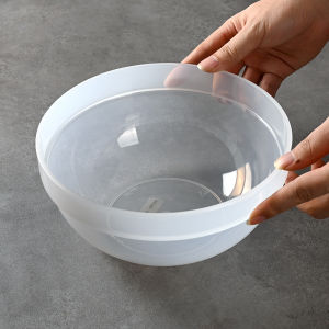 Large Size Acrylic Plastic Tea Water Basin Hand Washing Cup Vegetable Fruit Salad Bowl Dough Making Bowl PP Spicy Hot Pot Selection Vegetable Basin