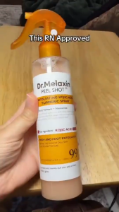 [Dr.Melaxin Official] Peel Shot Exfoliating Kojic Acid Turmeric Spray 200ml (Kojic Acid + Turmeric) : Bright Smooth Skin App 4.9 (21)