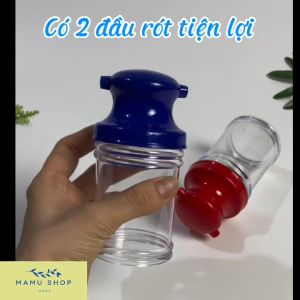 Bình rót nước mắm lọ đựng nước mắm dầu ăn nước tương hai đầu Mamu shop M195