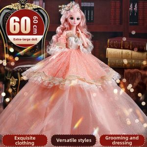 Elsa Styled Princess Doll For Girls 60cm