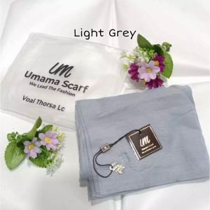 GRATIS POUCH !! Kerudung Segiempat  VOAL THORSA LC POUCH  By Umama Hijab Segiempat lasercut Termurah